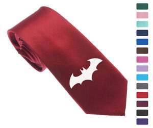 Cool Batman Logo Symbol Woven Men 6.5 cm Skinny Slim Groom Tie Necktie Best Gift