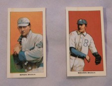 1988 CCC 1909-11 T206 Reprints Brooklyn Superbas Baseball Card Pick one