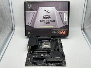 MSI MAG B650 TOMAHAWK WiFi AM5 ATX AMD Motherboard READ/FOR PARTS - Bild 1 von 11