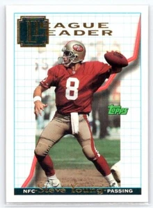 1994 Topps - #120 Steve Young League Leader - Picture 1 of 2