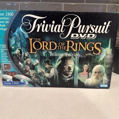 DVD Trivial Pursuit El Señor de los Anillos Edición Trilogía 100% Completo Foto 1 de 4