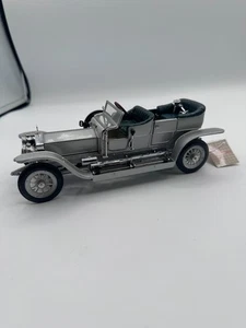 Franklin Mint 1907 Rolls-Royce Silver Ghost 1/24 Diecast Scale Model VTG 1986 - Picture 1 of 15
