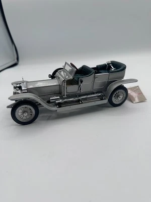 Rolls-Royce Silver Ghost 1907 Franklin Mint modelo a escala 1/24 diecast de colección 1986 Foto 1 de 4
