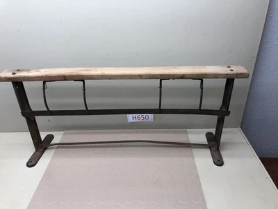 "Cortador de soporte de papel vintage de 24"" con resorte de mostrador de tienda general" Foto 1 de 4