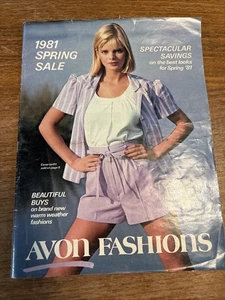 Vintage 1981 Avon Fashions Catalog Rare Women’s Clothing - Picture 1 of 4