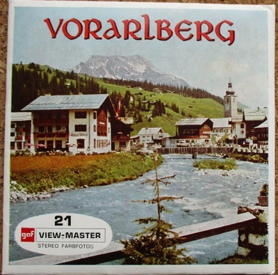 3 VIEW-MASTER 3D BILDSCHEIBEN - VORARLBERG - Bild 1 von 3