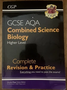 GCSE AQA Combined Science Biology Higher Level - Picture 1 of 2