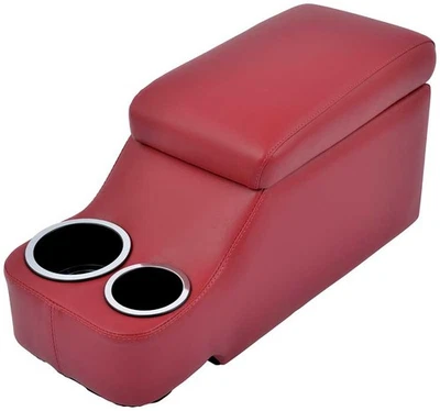 Chevy II/Nova 1963-78 con asientos con canastilla - consola central con portavasos - rojo Foto 1 de 2