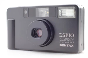 [ Near MINT ] Pentax Espio AF Zoom 35-70mm Full Macro 35mm Film CameraFrom JAPAN - Picture 1 of 13
