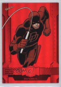 2024 Skybox Marvel Metal Universe Avengers PMG Red 58/100 Daredevil #39 0wz4 - Picture 1 of 3