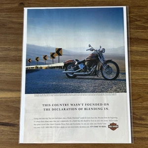 Harley Davidson Motorcycles Original Vintage Printanzeige Ländererklärung 2005 - Bild 1 von 4