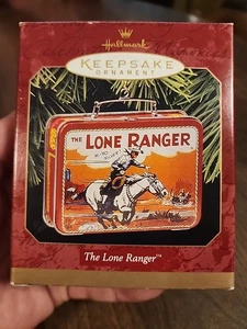 Hallmark Keepsake Ornament The Lone Ranger 1997 fiambrera juguete miniatura - Imagen 1 de 5