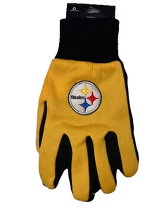 NFL PITTSBURGH STEELERS FOOTBALL  NEW SPORT UTILITY GLOVES - Picture 1 of 7