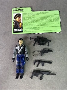 G.I. Joe ARAH Modellino VINTAGE Sonic Dialtone v3 1990 incompleto - Foto 1 di 18