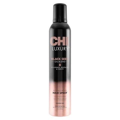 Luxury Black Seed Oil Flexible Hold Haarspray, Textur & Volumen, 284 gr, von CHI - Bild 1 von 4