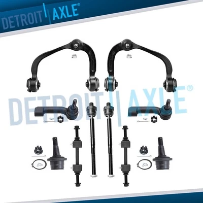 10pc Front Upper Control Arms Suspension Kit for 2009-2014 Ford F-150 Expedition - Image 1 of 4