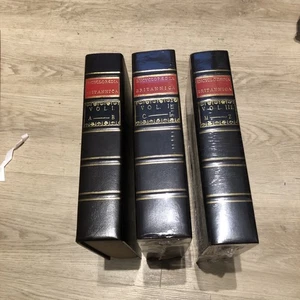 Encyclopaedia Britannica 1st Edition 1768-1771 Facsimile 3 Volume Replica Set. - Imagen 1 de 5