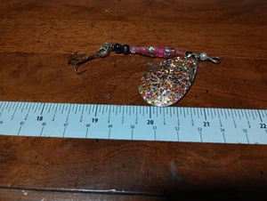 Unknown Spinner Maybe Vintage Or Homemade Bass Fishing Lure Muskie Tackle Pike 6 - Picture 1 of 6