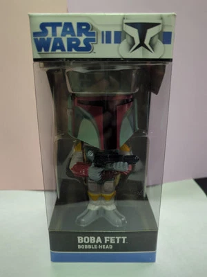 WACKY WOBBLER FUNKO STAR WARS BOBA FETT BOBBLE HEAD 2007 - Image 1 of 4