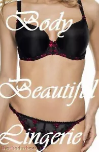2 PAIRS X-SMALL-8-10~FANTASIE ALLURE STRING-THONG~RED-BLACK - Picture 1 of 1