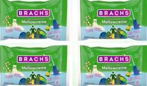 Brach's (4-PACK) Elf Candy Cane Forest Mellowcreme Candy Bag - BULK - 2 pounds - Picture 1 of 2