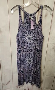 Artisan NY Women's Size M Blue & Purple Dress - Picture 1 of 3