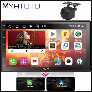 ATOTO S8MS 7" Android 2Din Car Stereo Touchscreen Bluetooth Radio w/Rearview Cam - Picture 1 of 8