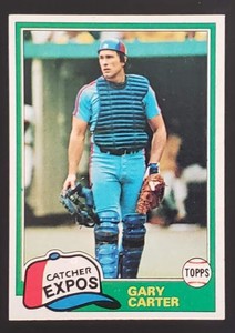 1981 Topps Baseball Card #660 - Gary Carter - Near Mint