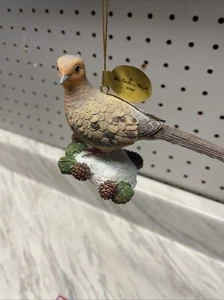 Danbury Mint The Songbird Christmas Ornament Mourning Dove  - Picture 1 of 5