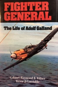 Adolf Galland - signiertes festgebundenes Buch ""Fighter General"" (Zweiter Weltkrieg Asspilot) - Bild 1 von 2