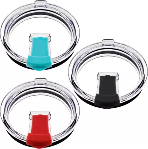 20 Oz Tumbler Lids, Fits for YETI Rambler, Ozark Trail, Old Style Rtic(Launched - Picture 1 of 9