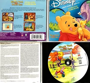 DISNEY *VG* "WINNIE POOH-HONEY" 1999 US CD-ROM LIBRO DI FIABE ANIMATO PIATTAFORMA PC - Foto 1 di 1