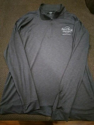 Hard Rock Hotel Atlantic City Cuarto Cremallera Hombre L Usado Una Vez Excelente Estado Foto 1 de 4