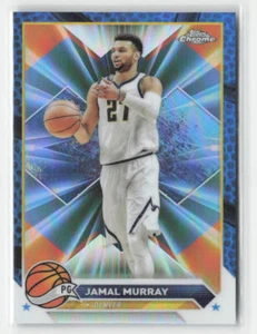 Refractores de baloncesto Jamal Murray 2023-24 Topps cromo #128 azul - Imagen 1 de 2