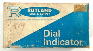 Rutland Dial Indicator - Range 1” - .001” Model 2188 1222 - Picture 1 of 7