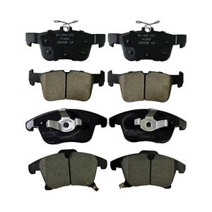 Front & Rear Ceramic Brake Pads for 2013 2014 2015-2020 Ford Fusion Lincoln MKZ - Picture 1 of 7