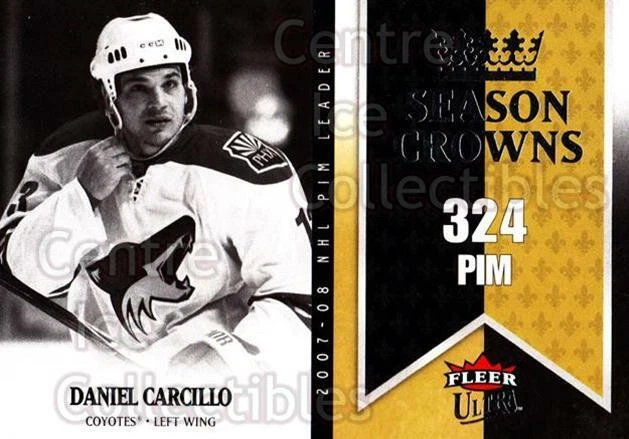 2008-09 Ultra Season Crowns #9 Daniel Carcillo - Image 1 of 1