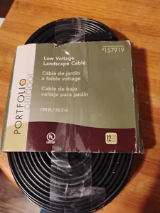 Portfolio Outdoor Low Voltage Landscape Cable 157919, 12 Ga, 100 Ft - Picture 1 of 2