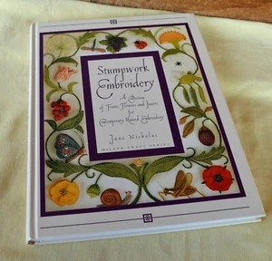 Stumpwork Embroidery by Jane Nicholas Collection of Fruits Flowers & Insects - Imagen 1 de 12