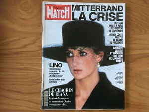 PARIS MATCH NR. 2237 9.04.1992 LADY DIANA MADONNA PAVAROTTI LINDA LINO VENTURA G39 - Bild 1 von 1