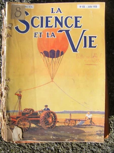 La science et la vie n. 133 - Juillet 1928 rivista scientifica francese - Foto 1 di 1