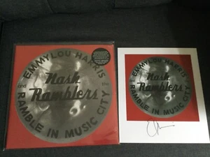 EMMYLOU HARRIS 2-LP Vinyl Ramble in Music City Concert SEALED w/ SIGNED PROMO - Picture 1 of 5