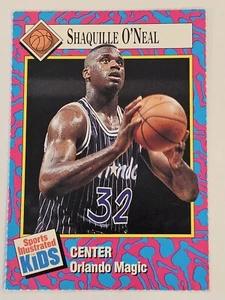 1995 Sports Illustrated for Kids Series 2 Shaquille O'Neal #341 & 131, HOF - Picture 1 of 4