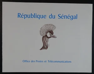 ¡1000 ejemplares! Senegal - Correos Aire Pa Nº 134/139 Pájaros En Fregaderos Empotrados - Imagen 1 de 4