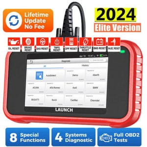 2024 LAUNCH X431 CRP129E OBD2 Scanner ABS SRS Engine Diagnostic Tool Code Reader - Foto 1 di 12