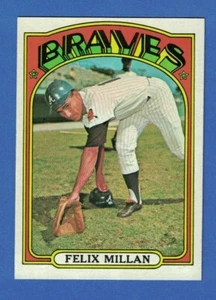 1972 Topps #540 Felix Millan EX EX-MT Atlanta Braves - Foto 1 di 2