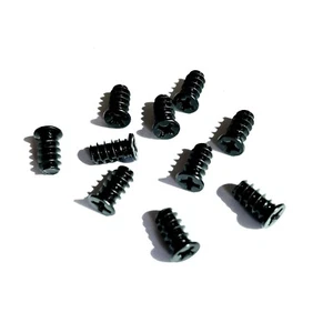 10x Computer PC Case Fan Mounting Screws 10mm Length (black) - Picture 1 of 3