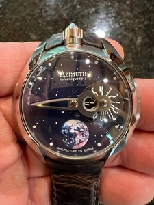 Reloj para hombre Azimuth SP-1 Mechanique (nave espacial) con correa adicional. Nuevo. Juego completo - Imagen 1 de 21