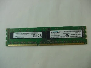 COMPUTER MEMORY - CRUCIAL PC3-12800R-11-13-B1 MT18JSF1G72PDZ-1G6E1KE 1530 - Picture 1 of 3