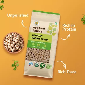 Organic Tattva Kabuli Chana - Picture 1 of 17